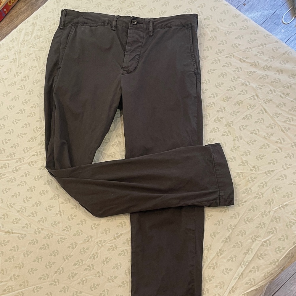 RRL charcoal grey chinos like new
